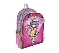 Santoro-Mochila 2 Cremalleras Gorjuss Fairground First Prize 31,5X40X22,5Cm, Multicolor (1109GJ06)