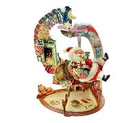 SANTORO Péndulo, Tarjeta De Felicitación 3D Desplegable De Navidad - Date Prisa Por La Chimenea - Para Niños, Familia, Navidad, Festiva, Felices Fiestas, Papá Noel, Regalos