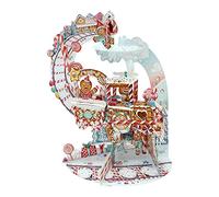 SANTORO Péndulo, Tarjeta De Felicitación 3D Desplegable De Navidad, Tren De Jengibre, Para Ella, Para Niños, Familia, Navidad