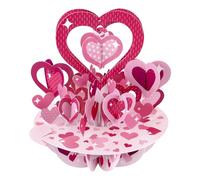 SANTORO Pirueta, Tarjeta De Felicitación Emergente 3D - Amor - Regalo De Cumpleaños Para Ella, Mamá, Hija, Esposa, Novia | Aniversario, Pensando En Ti | Tarjeta Del Día De San Valentín