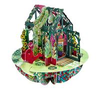 SANTORO Pirueta, Tarjeta De Felicitación Pop Up 3D - Jardín Secreto - para Todos, para Ella, para Los Amantes del Jardín, Día De La Madre, Cumpleaños