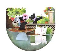 SANTORO Popnrock, Tarjeta De Felicitación Emergente 3D - Scottie Dogs - Para Ella, Para Él, Amante De Los Perros, Cumpleaños