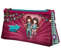 SANTORO, Portatodo Doble Gorjuss Fairground Fireworks 115X215X50Cm Unisex niños, Multicolor, Talla única