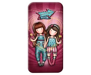 SANTORO, Portatodo Metal Gorjuss Fairground Fireworks 9X19X24Cm Unisex niños, Multicolor, Talla única