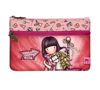 Portatodo Plano Con Bolsillo Gorjuss Fairground Carousel 23,4 x 15,5 x 1,5 cm.