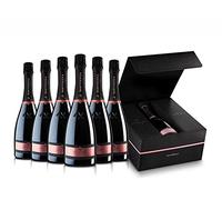 Sant'Orsola Prosecco DOC Rosè LX Brut Millesimato Vino Espumoso Italiano Seco - 6 Botellas X 750ml