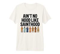 Santos católicos Divertidos para Mujeres, Hombres, papá, mamá, fe Religiosa Camiseta Premium