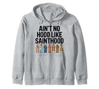 Santos católicos divertidos para mujeres, hombres, papá, mamá, fe religiosa Sudadera con Capucha