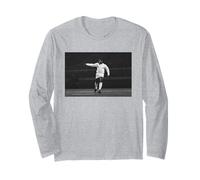 Santos FC Star Pele V Fulham 1973 Copa del Mundo de Fútbol Manga Larga