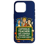 Santos Patronos de la Escuela Católica de Apreciación del Maestro Carcasa para iPhone 16 Pro