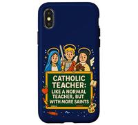 Santos Patronos de la Escuela Católica de Apreciación del Maestro Carcasa para iPhone X/XS