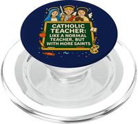 Santos Patronos de la Escuela Católica de Apreciación del Maestro PopSockets PopGrip para MagSafe