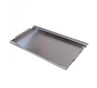 SANTOS Plancha XXL de acero inoxidable, apta para parrillas de gas Napoleon Rogue 525 y 625, perfecta para carne, verduras y más, inoxidable y fácil de limpiar