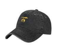 Santuario Masónico Dividido por Mason Shriner Hombres Mujeres Sombrero De Sol Ajustable Gorras Vaquera Casuales Aire Libre Gorra para Hip Hop Golf Viaje