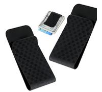 SANTUO Clip de dinero de fibra de carbono para hombre, cartera delgada y soporte para tarjetas de crédito, clip magnético fuerte para billetes y más de 15 tarjetas