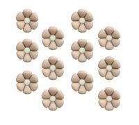 Sanu Belle Globos de papel de aluminio, 12 unidades, color marrón, 20 pulgadas, margaritas, globos de helio para fiestas, día de San Valentín, bodas, compromisos, día de la madre, aniversario