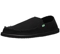 Sanuk Mocasines sin Cordones Vagabond para Hombre, Opaca, 44 EU