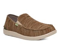 Sanuk Tripper Lite 2 Sl - Mocasines de malla para hombre, Vintage Caqui, 43 EU