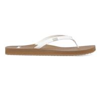 Sanuk Yoga Joy, Chanclas Mujer, White Tan, 36 EU