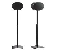 Sanus WSSE3A2-B2 - Soportes de Altavoz para Sonos Era 300, Negro, Aluminio, 17 Pulgadas de Altura Ajustable, gestión de Cables, Capacidad de Carga de 13 Libras, número de Pieza: WSSE3A2-B2