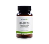 Sanuvit® - NAC 600 mg por cápsula | 180 cápsulas | N-acetil-L-cisteína 100% NATURAL de maíz | Alta biodisponibilidad y tolerancia | Vegano