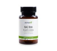 Sanuvit® NAC - N-Acetil L-Cisteína 180 cápsulas con 800 mg cada una | Alta biodisponibilidad y tolerancia | Vegano