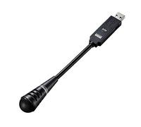 Sanwa micrófono USB Tipo unidireccional inserción Recta MM-MCU02BK