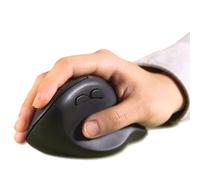 SANWA Ratón Ergo inalámbrico Bluetooth y 2.4G, GMAERGWBT5-DPH