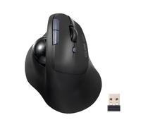 SANWA Ratón inalámbrico Bluetooth + 2.4G, mouse ergonómico silencioso, mouse vertical programable, conexión de 2 dispositivos, compatible con Mac, Windows, portátil, Android, PC, color negro