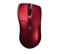 SANWA SUPPLY MA-BTBL27R - Ratón (mano derecha, Blue LED, Bluetooth, 1000 DPI, Negro, Rojo)