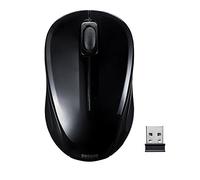 SANWA SUPPLY MA-WBL32BK ratón RF inalámbrico Blue LED 1000 dpi - Ratón (Ambidextra, Blue LED, RF inalámbrico, 1000 dpi, Negro)