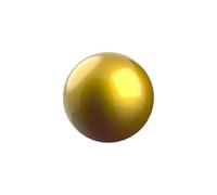 SANWA Trackball de 34 mm, bola de repuesto para Logitech m575, m570, MX Ergo, Perixx, Kensington, Elecom y otros ratones de trackball compatibles, amarillo brillante
