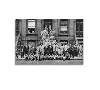 SANWYA Cuadro decorativo de fotos de grupo de música de jazz, colección de retratos artísticos para sala de estar, dormitorio, póster decorativo para pared, 20 x 30 pulgadas (50 x 75 cm)