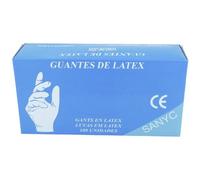 SANYC GUANTE LATEX C/P 100U.TG