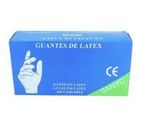 SANYC GUANTE LATEX C/P 100U.TM