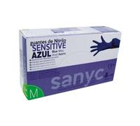 Sanyc Sensitive Guante Nitrilo Talla M 100 uds
