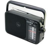 Sanyo KS115N Radio Sobremesa Am/FM Red/Pilas Color Negro