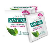 Sanytol 33650600 - Toallitas desinfectantes (1 x 12 Unidades)