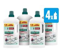 Sanytol - Desinfectante para Ropa sin Lejía - [Pack de 4 x1200ml]- Total: 4800 ml【ROUA】