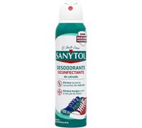 Sanytol Desinfectante para Zapatos 150 ml | Elimina Olores, Bacterias y Hongos | Spray Sin Lejía