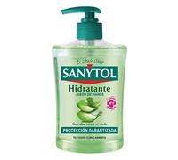 Sanytol - Jabón de Manos Hidratante, Protege, Limpia e Hidrata, con Aloe Vera y Té Verde - 500 ml