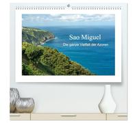 Sao Miguel - Die ganze Vielfalt der Azoren (hochwertiger Premium Wandkalender 2026 DIN A2 quer), Kunstdruck in Hochglanz: Sao Miguel - das Juwel auf den Azoren