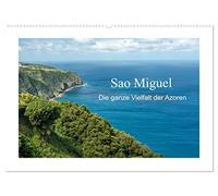 Sao Miguel - Die ganze Vielfalt der Azoren (Wandkalender 2026 DIN A2 quer), CALVENDO Monatskalender: Sao Miguel - das Juwel auf den Azoren