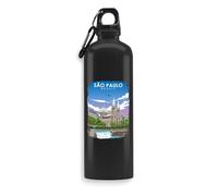 São Paulo Brazil Travel Destination - Botella de agua, botella de viaje, botella de deporte al aire libre