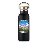São Paulo Brazil Travel Destination - Termo de vacío, botella ecológica, taza de café