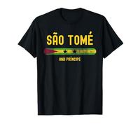 São Tomé and Príncipe Flag | São Toméan Vintage Distressed Camiseta