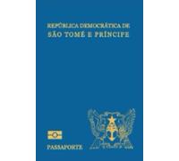 Sao Tome and Principe Passport Replica Lined Softcover 6'' x 9'' Notebook / Journal 120 pages