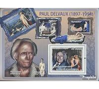 Sao Tome E Principe Block671 (Completa.edición.) Nuevo con Goma Original ** MNH 2009 Paul Delvaux (Sellos para los coleccionistas) Pintura