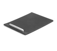 SAOGERUL para Volkswagen Passat CC B6 B7 Consola Central Delantera del Coche Persianas Correderas Portavasos Tapa Enrollable Reemplazo 3CD857503,Negro