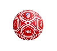 SaoTi Balón Talla 5 del Atlético Madrid Rojiblanco -Balón de Fútbol con Escudo 1903 Pelota Futbol